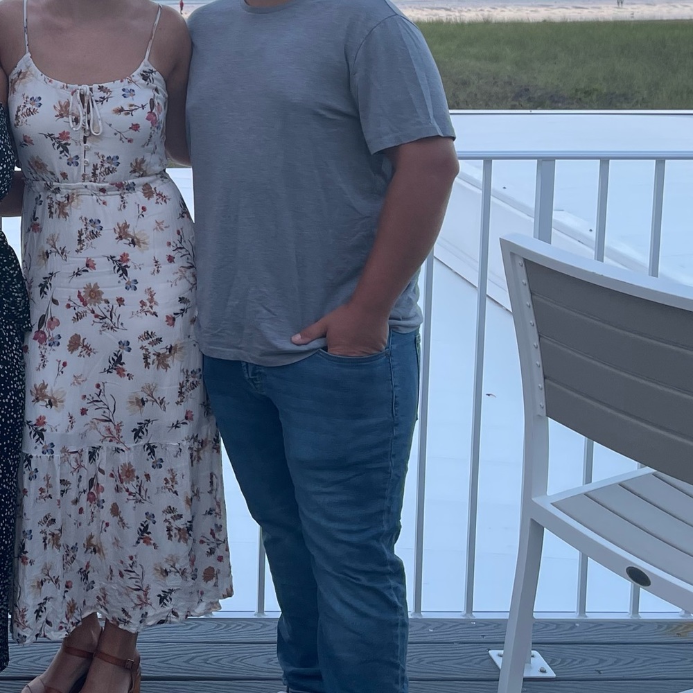 Abercrombie Floral Midi Dress